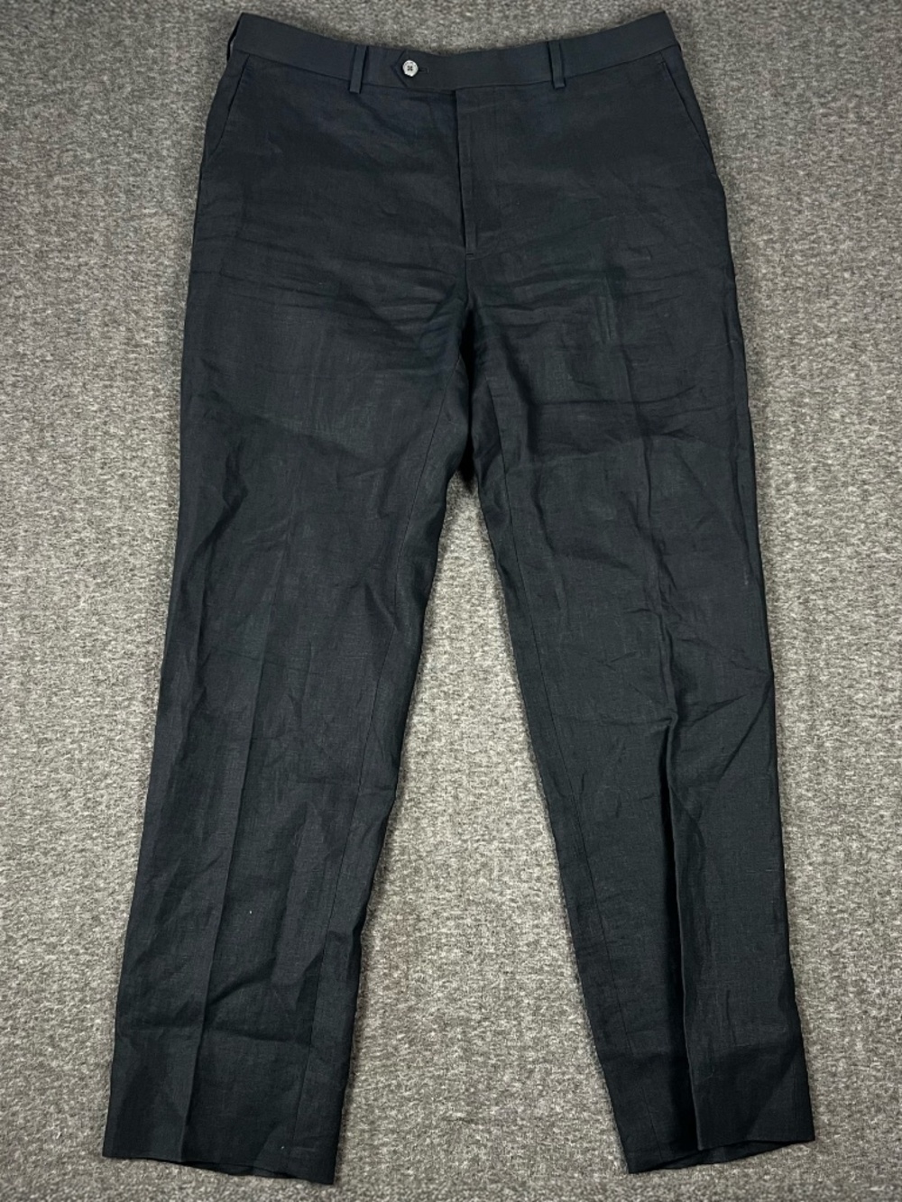 Brooks Brothers 1818 Fitzgerald 100% Linen Trousers Dress Pants Men's 44R 36x32